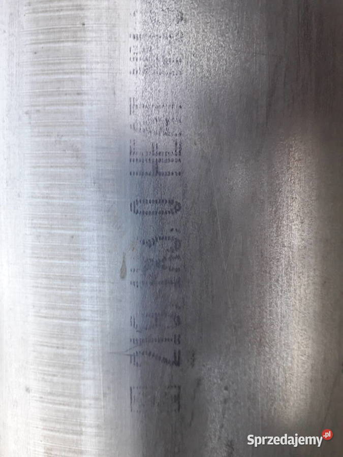Rura nierdzewna 2191 mm ścianki 3 mm TP 316L