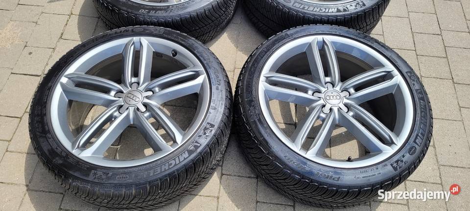 Koła zimowe Audi R 20 255 40 ET 43 super stan Samochodowe mazowieckie sprzedam