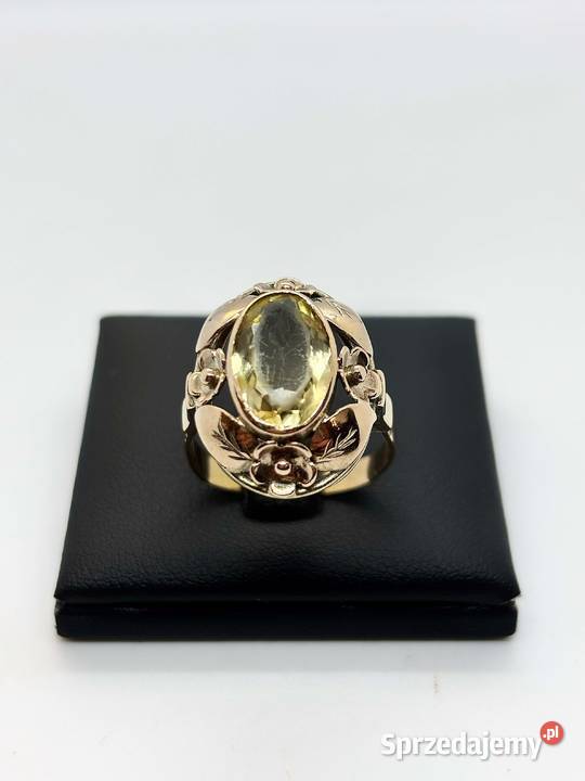Złoty pierścionek pr 333 478g Rozmiar 20 Elbląg