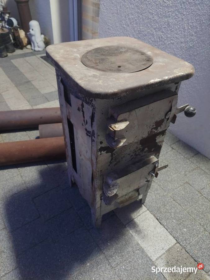 Piecyk koza kominek piec rura kolanko Blizne