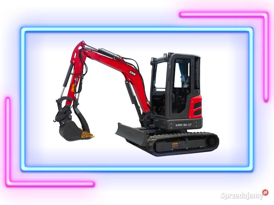 Koparka NOWA KMM 8027 2024r Kubota Osprzęt Bosch zachodniopomorskie Koszalin