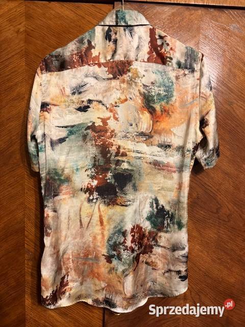 Zara koszula męska S z krótkim rękawem Częstochowa