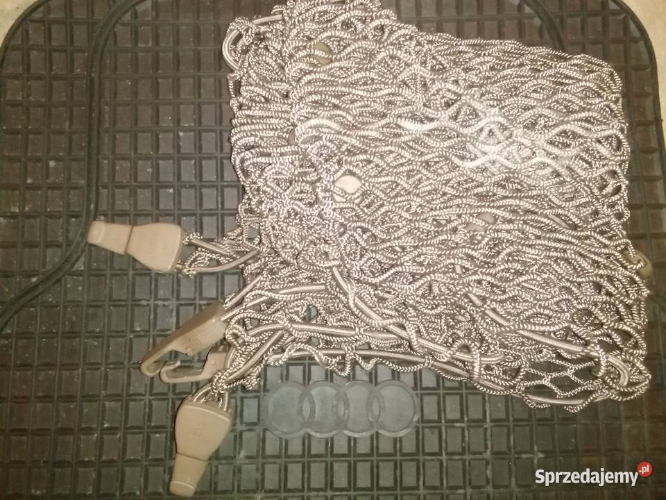 audi siatka ładunku bagażnika brąz 4A9861869 Wyposażenie wnętrza Gdańsk
