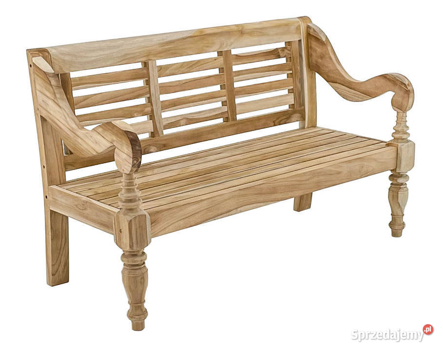 Ławka Bali 150 z drewna teak tek tik teakowe