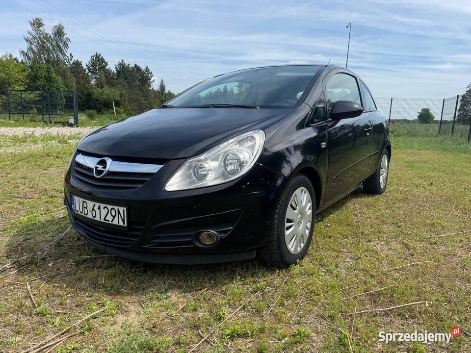 Opel Corsa D 2007 12 benzyna 80 klima tempomat Lublin sprzedam