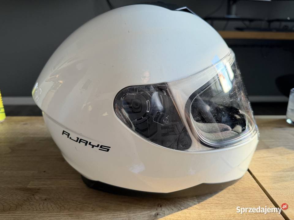 Kask motocyklowy RHINO Racer White YHFF967 S Warszawa