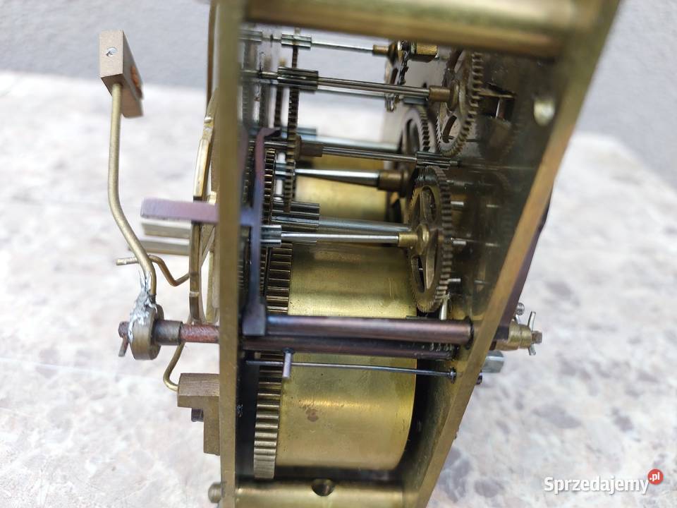 762 Mechanizm zegara ściennego Lenzkirch pełna pomorskie Tczew