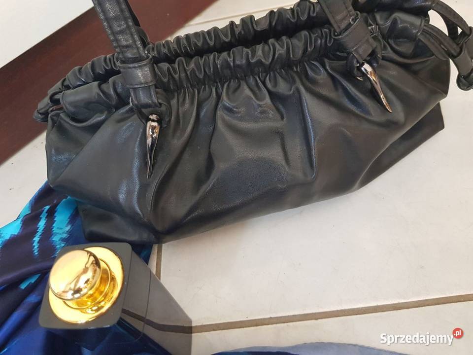 Torba na ramię do ręki skórkowa skórzana