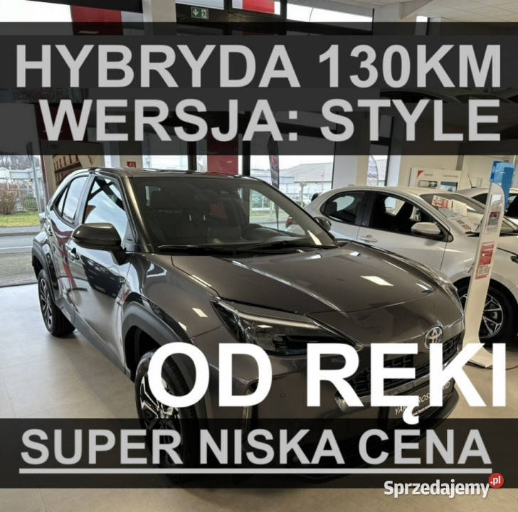 Toyota Yaris Cross 130 Style Super Niska Kamera zachodniopomorskie