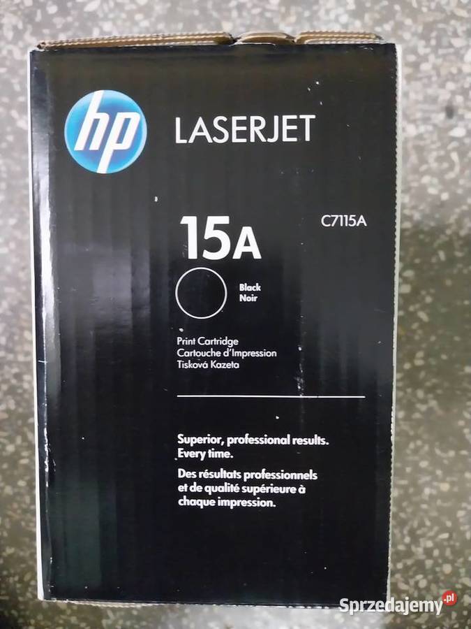 Toner HP C7115A HP 15A BLACK oryginalny dolnośląskie Wałbrzych