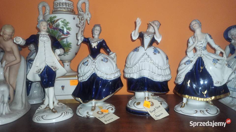 Dama Figurka Royal Dux Czechosłowacja Gdańsk