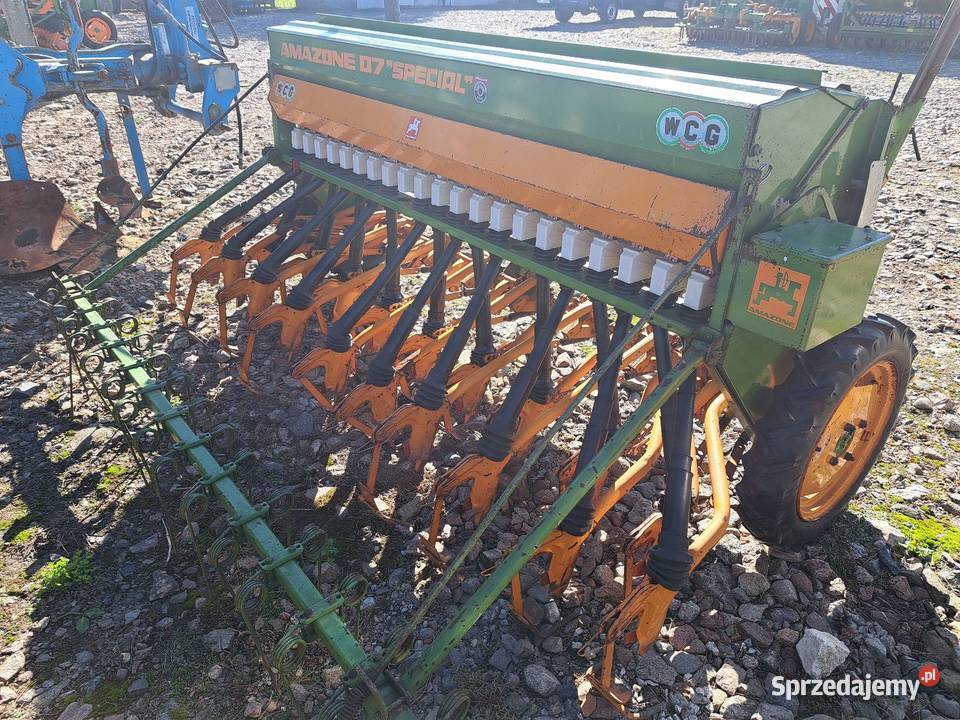 Siewnik AMAZONE D7 SPECJAL TYP 25 z Niemiec nieuszkodzony wielkopolskie Kłodawa