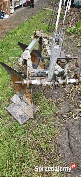 Pług 2 dwuskibowy Grudziądz Rolnictwo Wołomin