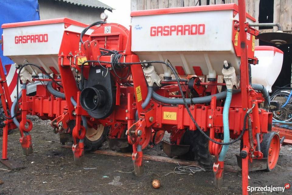 Siewnik gaspardo 4 rzędy talerzowy