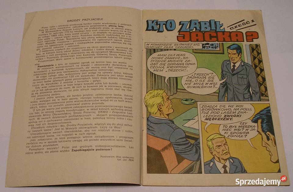 KAPITAN ŻBIK KTO ZABIŁ JACKA 1976 WYDANIE 1 łódzkie Łódź