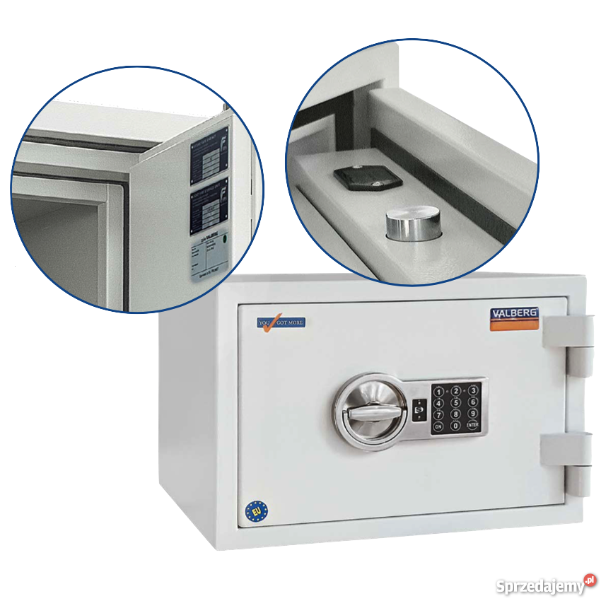 sejf na broń sejf ognioodporny FRS 32 EL Valberg Pozostałe Łódź