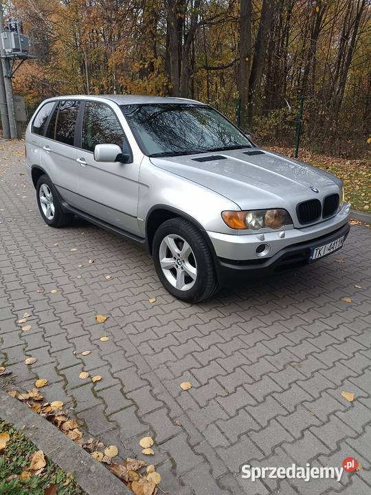 BMW X5 E53 30d 184 2003r 4x4 ABS Nowa Słupia sprzedam