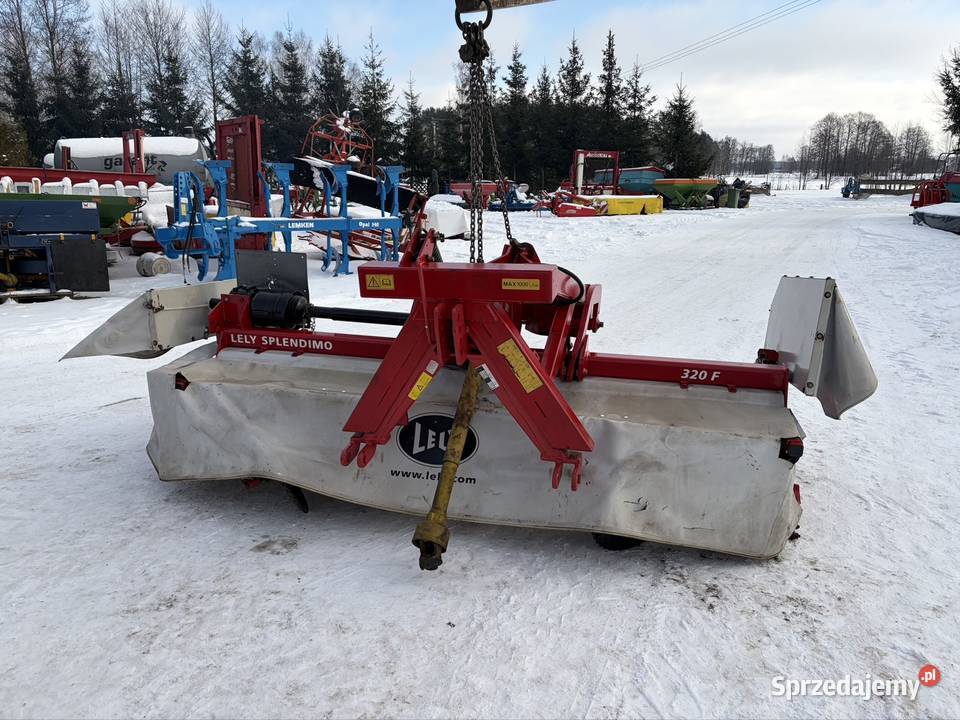 Kosiarka dyskowa czołowa Lely Splendimo 320 f mazowieckie Myszyniec sprzedam
