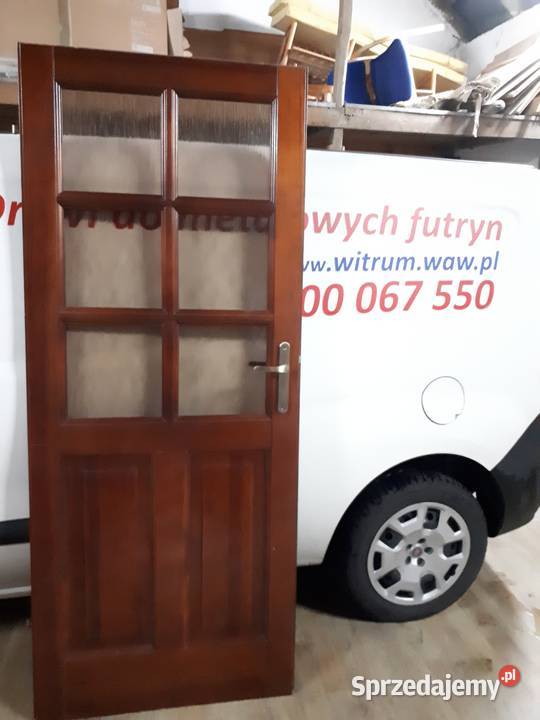 Drzwi wewnętrzne sosnowe 80 lakier