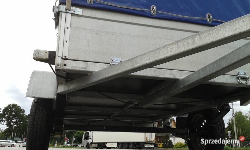 Nowa Przyczepa Rydwan 220x130x120 resor plandeka Burtowe i plandeki Wieluń sprzedam