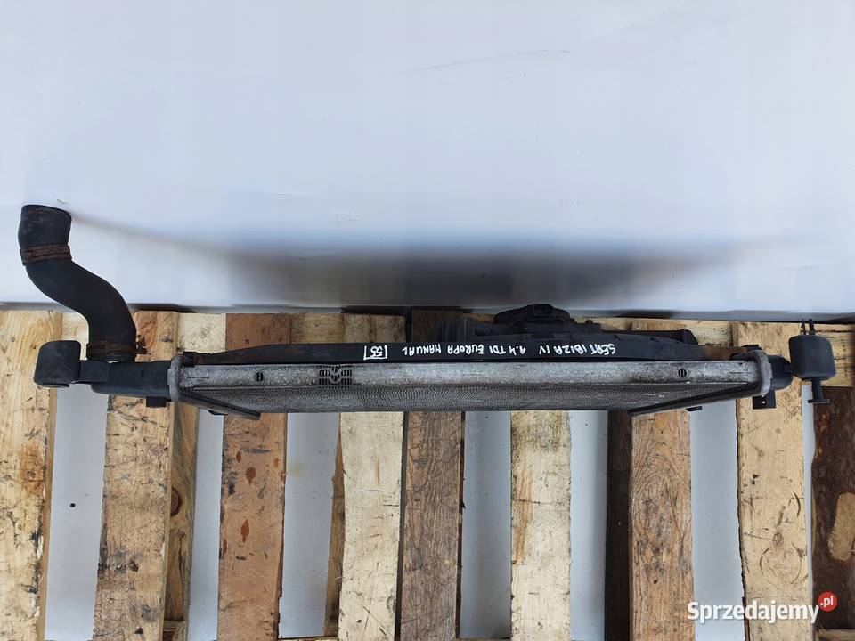 Ibiza IV 6J 14 TDI CHŁODNICA WODY WENTYLATOR Chłodnie wody Rudka