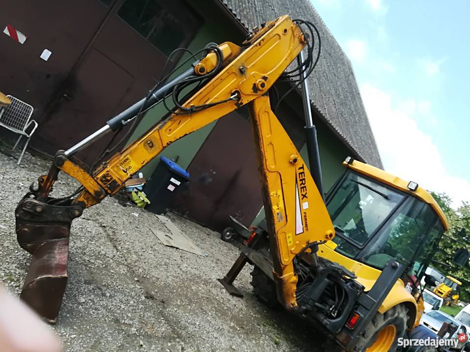 Terex 860sx Koparko Ładowarka 4x4 Stan jcb cat Koła małopolskie Chełmiec sprzedam