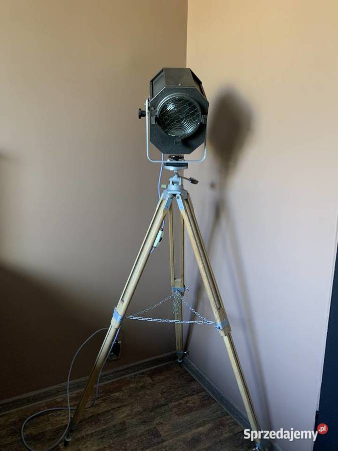 Stara Lampa teatralna PRL Vintage wielkopolskie Poznań