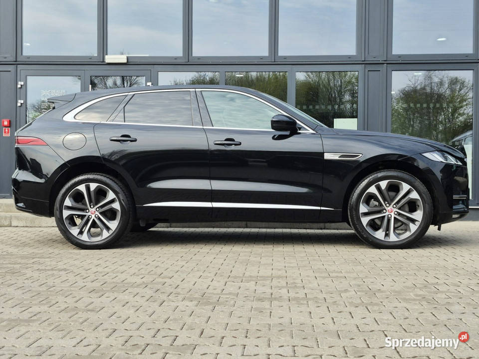 Jaguar FPACE Jaguar FPace 20D I4 204 AWD Auto SE asystent pasa ruchu łódzkie Łódź