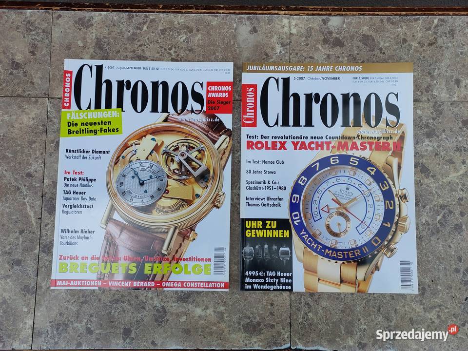 Czasopisma niemieckie Chronos zestaw 13 lata
