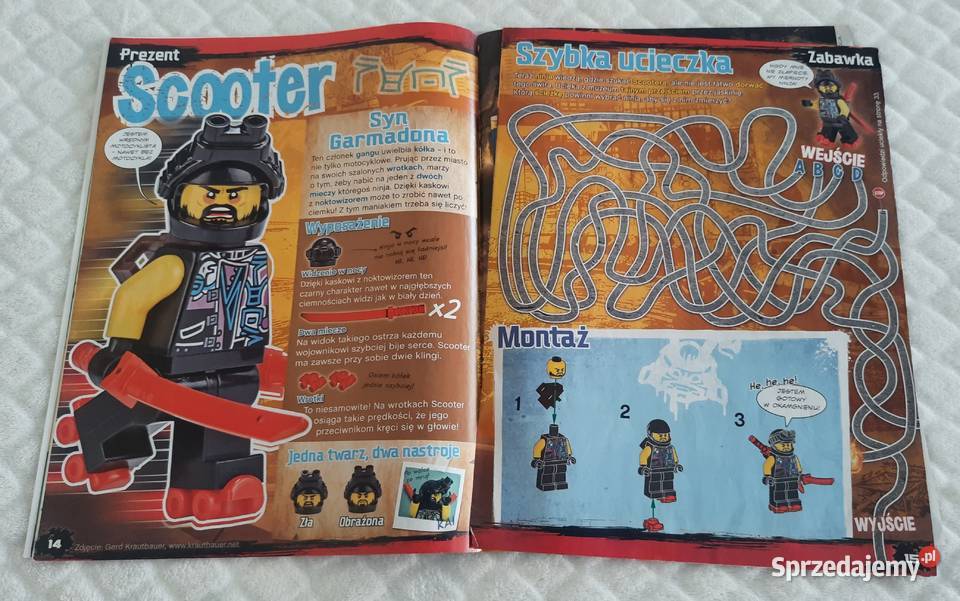 Lego Ninjago 42018 Media Service Książeczki Czeladź