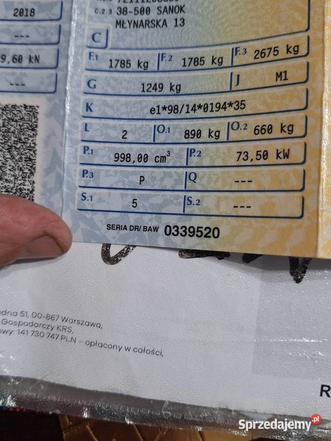 Ford courier 1KM Sanok