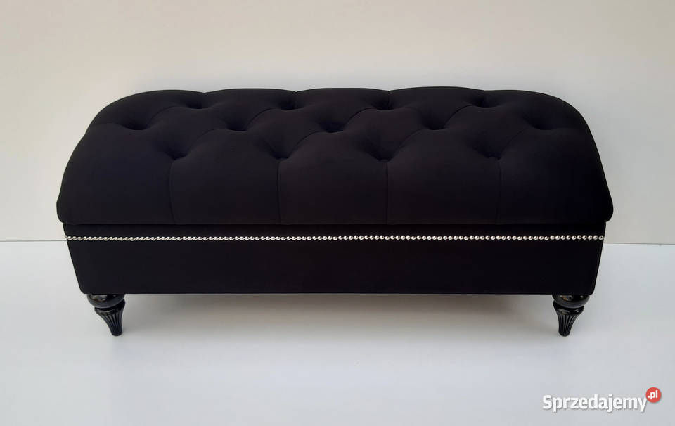 PUFA ŁAWKA LUDWIK Chesterfield pod wymiar Poznań sprzedam