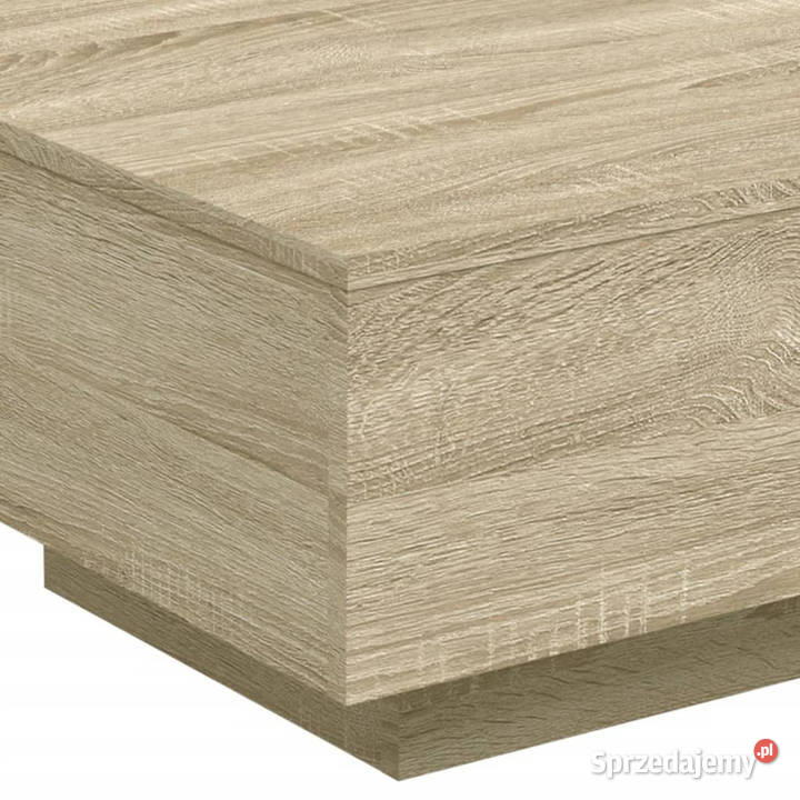 Stolik kawowy dąb sonoma 55x55x31 materiał Warszawa