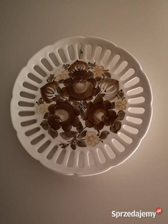 Talerz Ozdoby Włocławek Porcelana Fajans Okazja Porcelana i szkło wielkopolskie Swarzędz