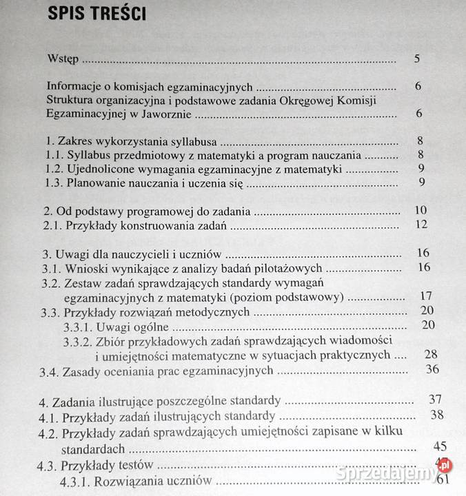 Matematyka Matura 2002 Iwona KruszewskaStoły Chełm