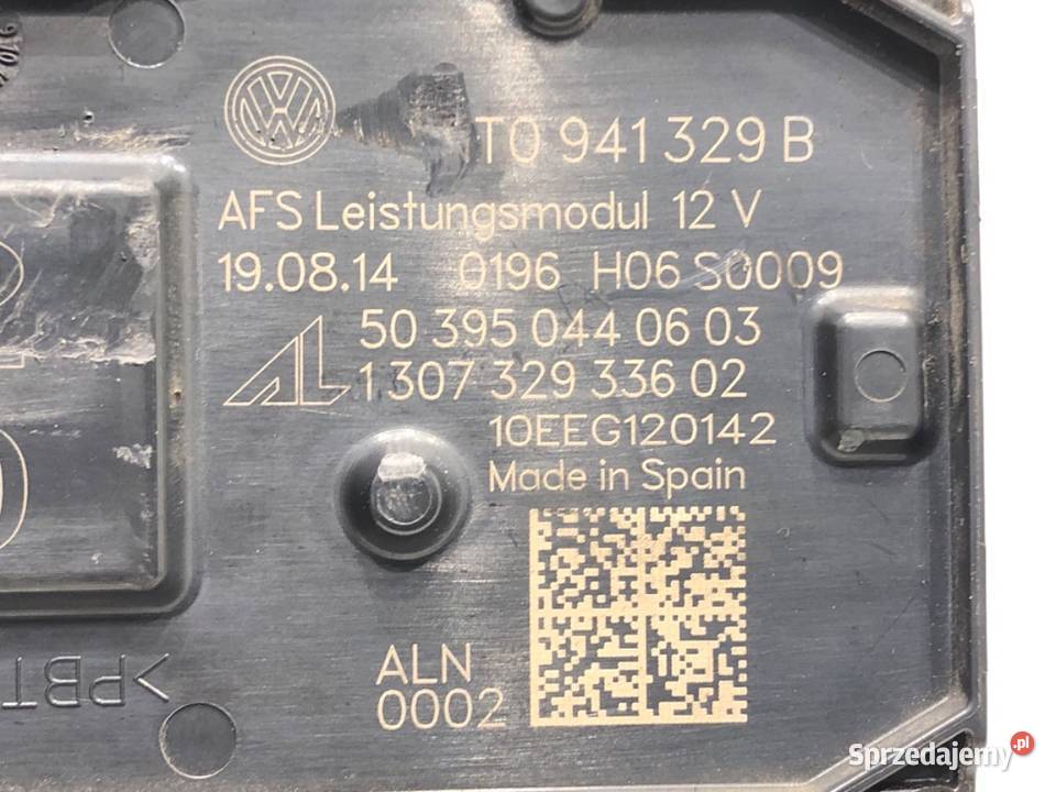 MODUŁ SKRĘTU BIXENON SKODA OCTAVIA III osobowe podkarpackie