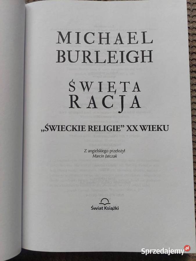 Święta racja Świeckie religie XX wieku Michael Kraków