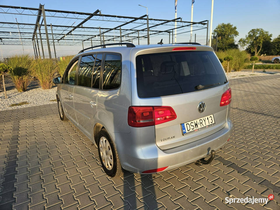 Volkswagen Touran 14 140 Klimatronik 7 osobowy lakier metallic Strzegom