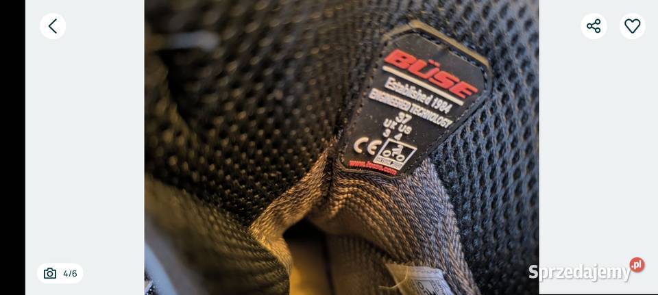 Buty motocyklowe BUSE mazowieckie Warszawa sprzedam