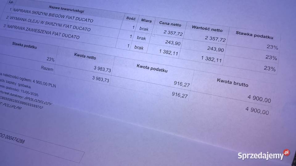 Maxi Doka 2015r 7osobowy elektryczne lusterka Węgrów
