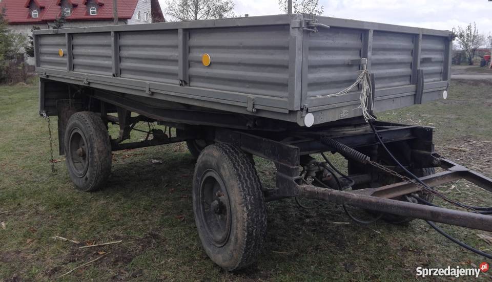 Przyczepa Autosan D46 wywrotka rolnicza 45 t nieuszkodzony mazowieckie