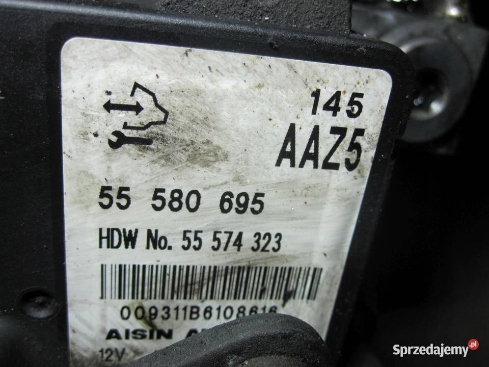 Opel ASTRA 20 CDTI 160 12R 55575941A TF80SC AF40 sprzedam