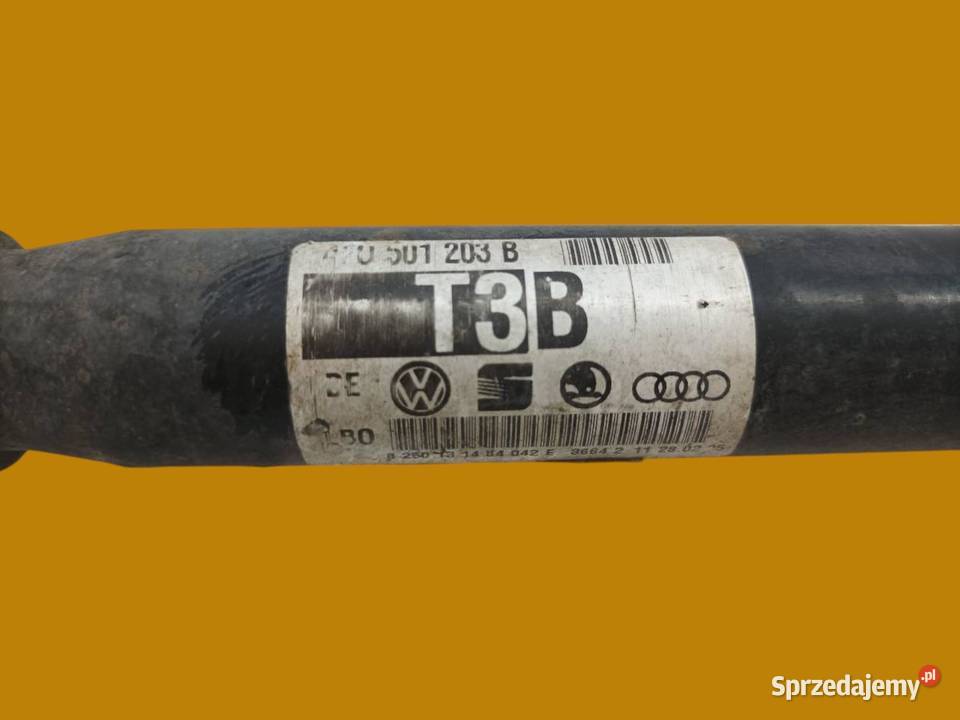 PÓŁOŚ PRAWY TYŁ 30 TDI QUATTRO 4F0501203B Audi Półosie