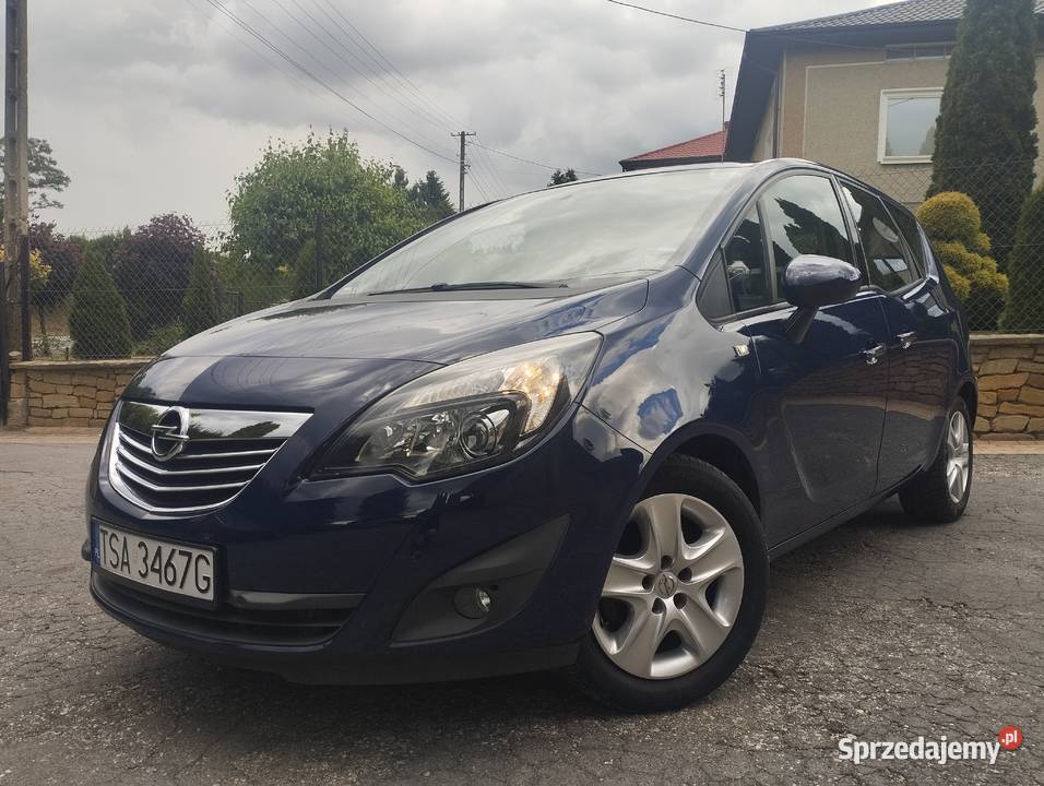 Opel Meriva B 14 benzyna 100 2011r przebieg 100KM Sandomierz