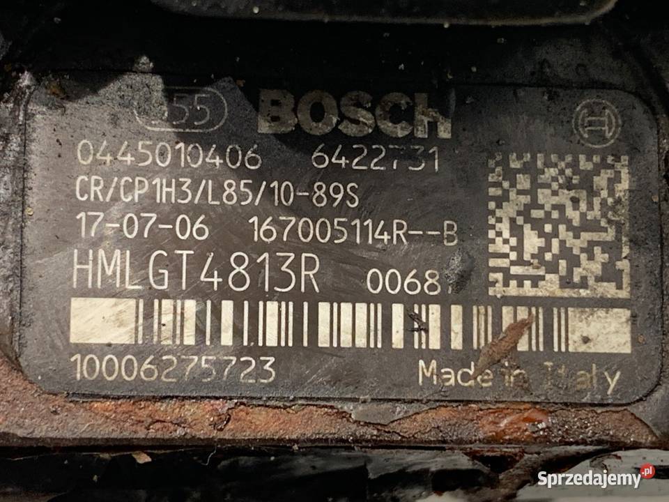 POMPA WYSOKIEGO CIŚNIENIA RENAULT TRAFIC III osobowe sprzedam