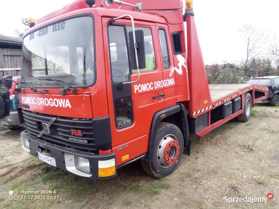 Auto laweta Volvo fl Barciany