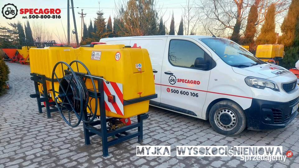 Myjka ciśnieniowa maszyn rolniczych SPECARGO na Wrocław