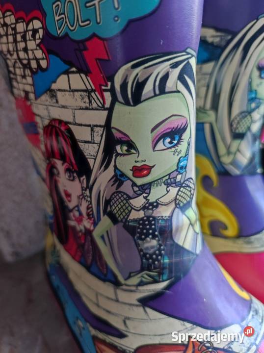 Kalosze dziecięce Monster High oryginalne Kielce