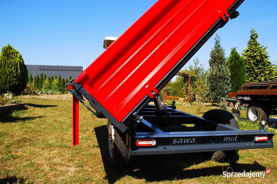 Przyczepa rolnicza 2 tony kiper mini traktor Przyczepy rolnicze podkarpackie Łańcut