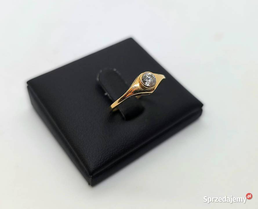 Złoty pierścionek próby 585 185g Rozmiar 13 złoto Elbląg